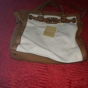 Soft leather Michael Kors tote..